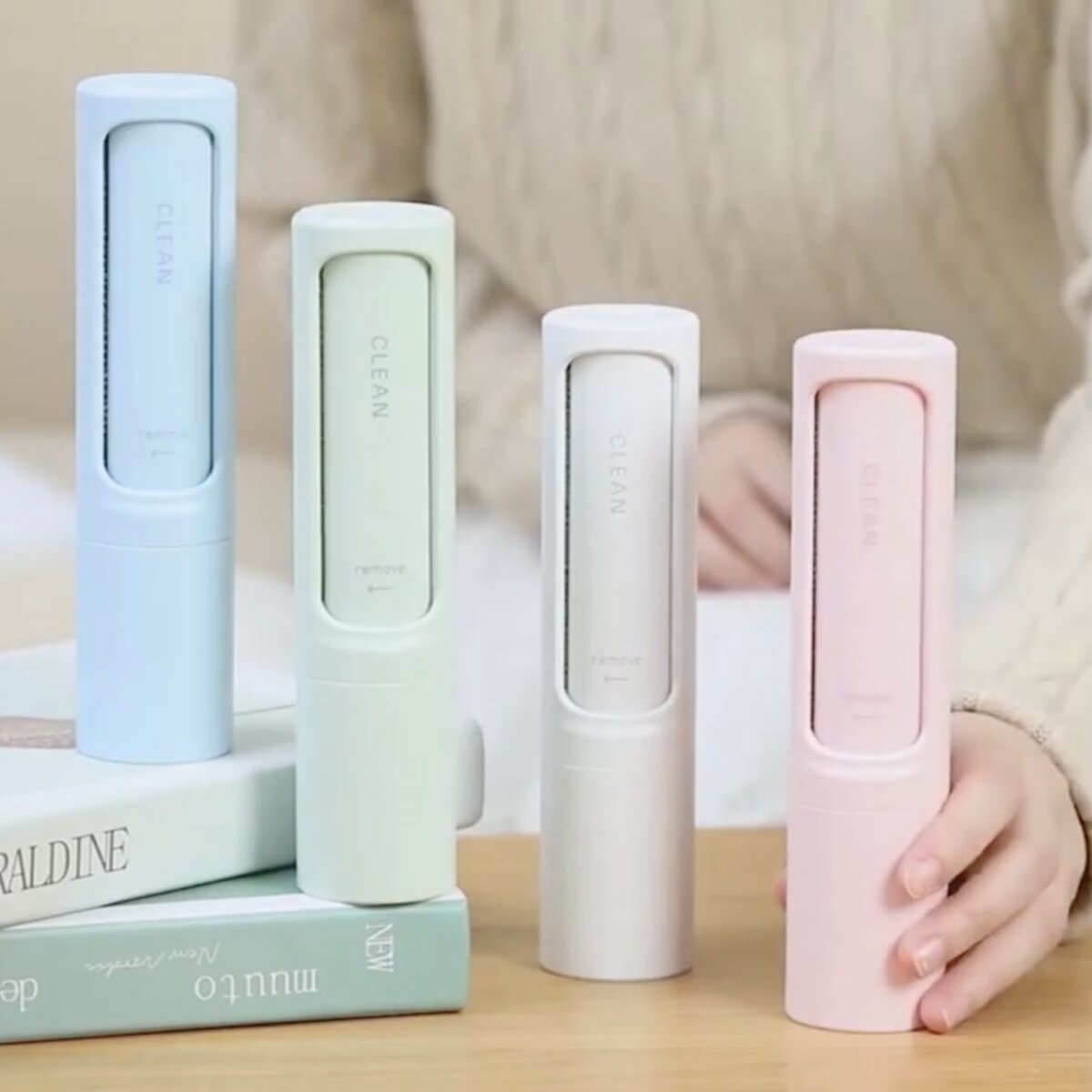 Brosse anti-poils réutilisable pour canapé, vêtements & voiture